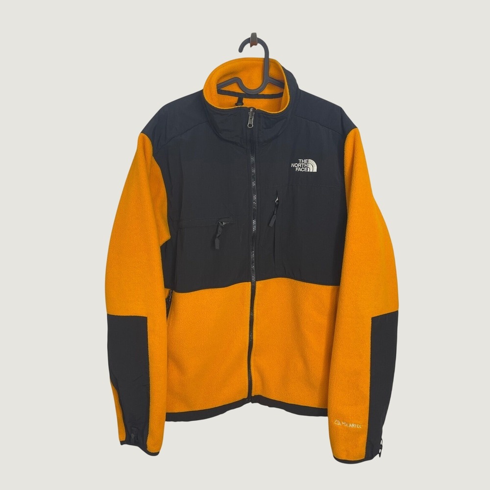 The North Face Denali Polartec Fleece‎ Jacket Yellow Black Large